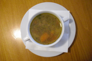 dle denní nabídky k hlavnímu jídlu